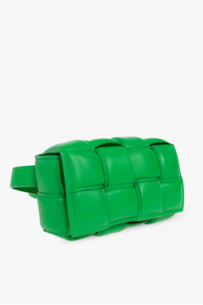 ショルダーバッグ・ポシェット BOTTEGA VENETA GRASS GREEN PADDED CASSETTE BELT BAG Bottega Veneta Pre-Loved Cassette belt bag for Men - Green